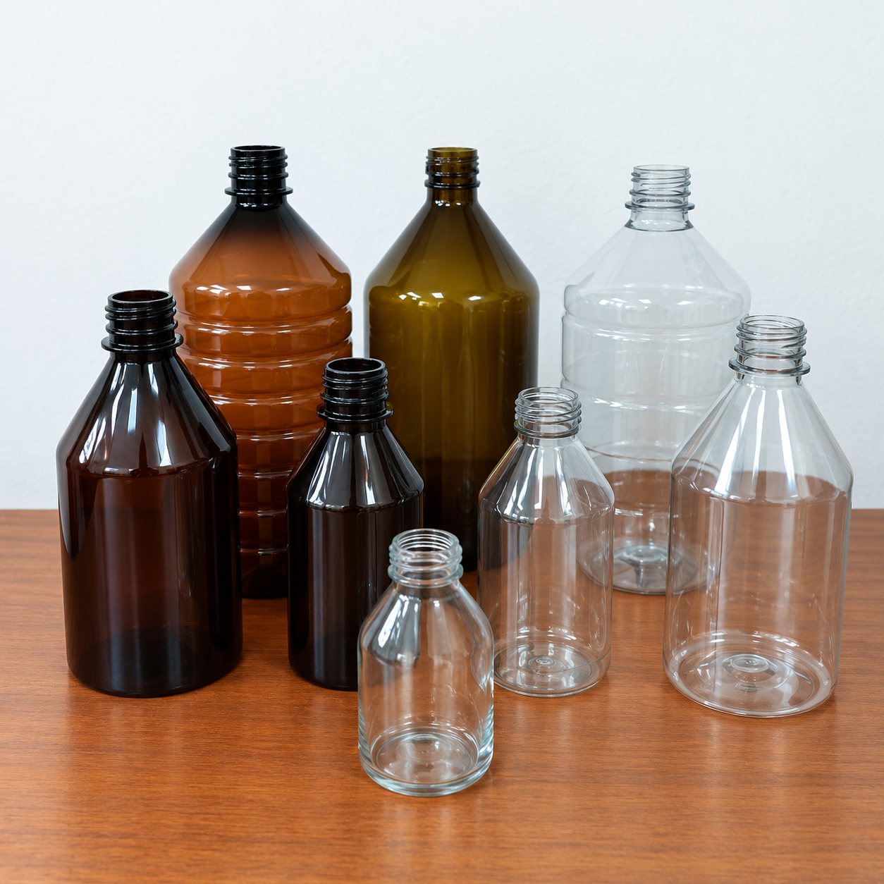 Botellas PET y PVC