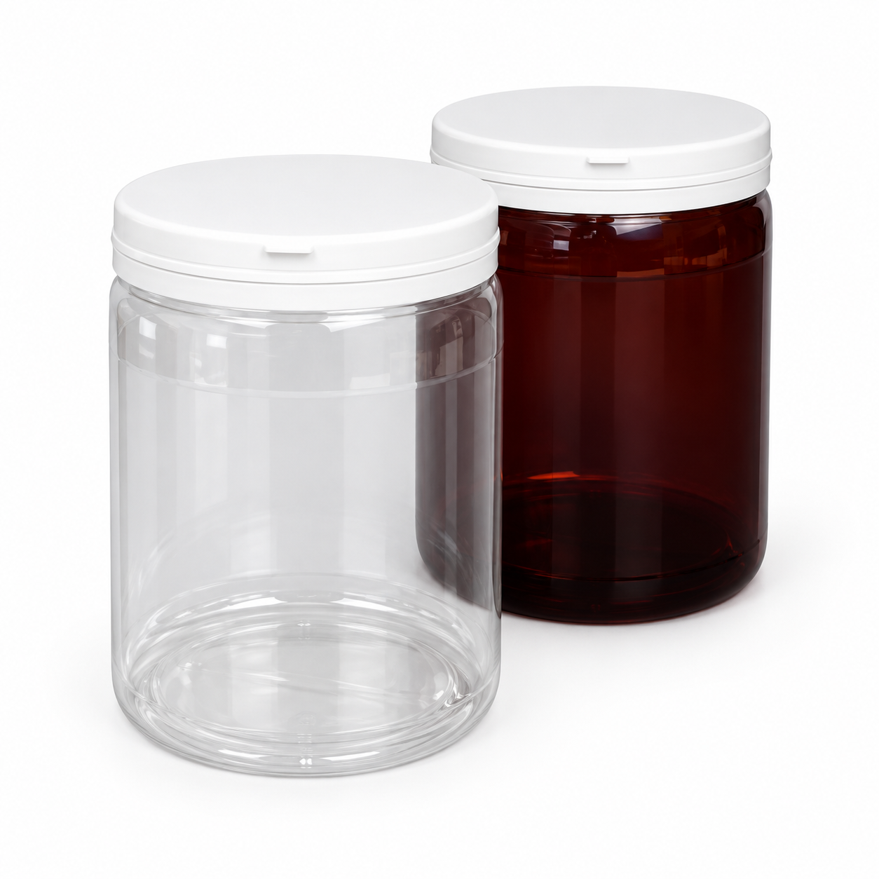 Potes PVC con Tapa Precinto